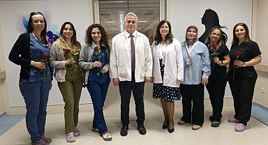 Nazilli Devlet Hastanesi'nde Ebeler Haftası kutlandı