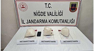 Niğde'de 3 kilo uyuşturucu ele geçirildi