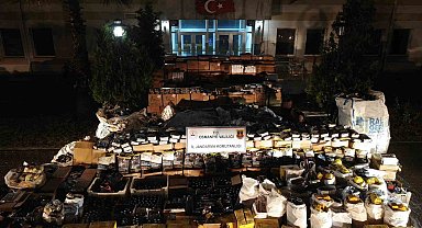 Osmaniye'de 15 milyonluk kaçak ürün operasyonu: 3 tutuklama