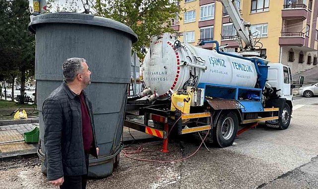 Pursaklar'da sistemli temizlik çalışmaları devam ediyor
