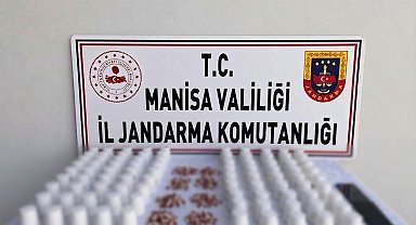 Salihli'de 5 bin 238 adet uyuşturucu hap ele geçirildi