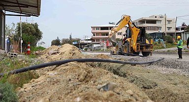 Samandağ'da içme suyu şebeke projesinin yüzde 88'i tamamlandı