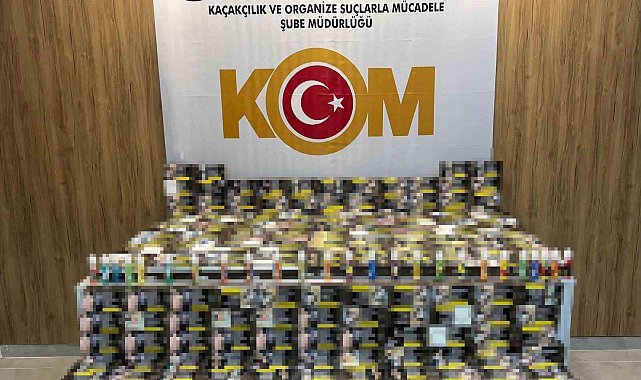 Samsun'da kaçak makaron operasyonu