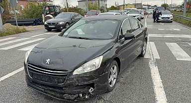 Samsun'da trafik kazası: 2 yaralı