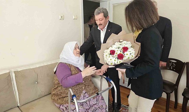 Şehit annelerine anlamlı Anneler Günü ziyareti