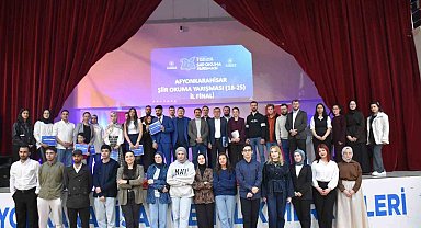 Şiir yarışmasının kazananları belli oldu