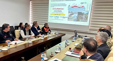 Sinop'ta afetlere karşı hazırlık toplantısı
