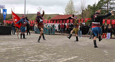 Sivas'ta Hıdırellez kutlamalarında kış ile bahar adeta iç içe geçti