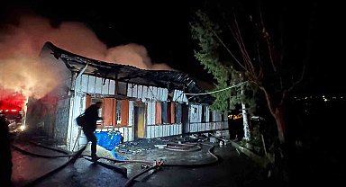 Trabzon'da yangın: 1 ölü