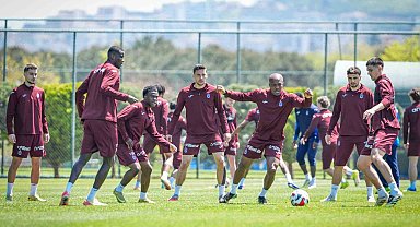 Trabzonspor, Beşiktaş maçı hazırlıklarını tamamladı