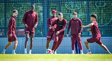Trabzonspor'da Beşiktaş maçı hazırlıkları sürüyor