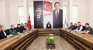 Tunceli'de yağışlarla birlikte taşkın riski masaya yatırıldı