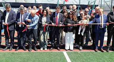 Türkiye'de bir ilk olan spor park alanı Çekmeköy'de açıldı
