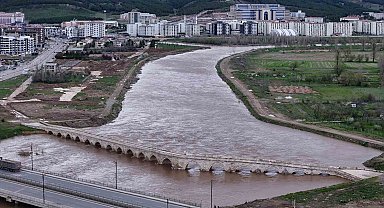 Türkiye'nin en uzun nehrindeki 1 yıllık değişim görüntülendi