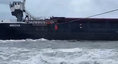 Ulaştırma ve Altyapı Bakanlığı: "NINOVA isimli gemide bulunan 8 kazazede başarıyla tahliye edilmiştir"