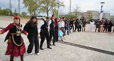 Üniversite öğrencilerinin Hıdırellez coşkusu