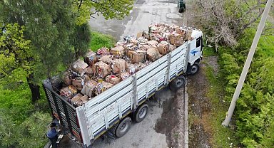 Üniversitede 76 ton atık ekonomiye kazandırıldı
