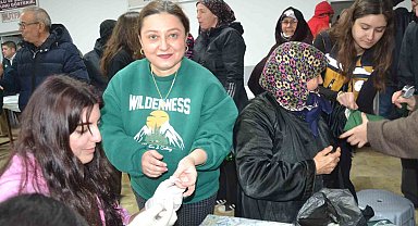 Üniversiteli sağlık öğrencilerinden köyde sağlık taraması