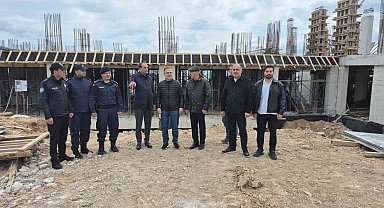 Vali Akbıyık, Datça'da incelemelerde bulundu