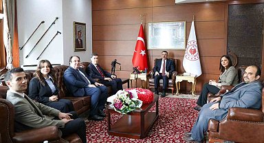 Vali Hacıbektaşoğlu TÜİK heyetini kabul etti