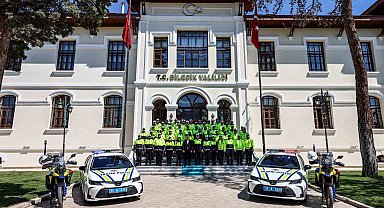 Vali Sözer trafik personelini makamında ağırladı