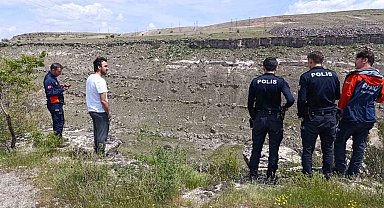 Viyadükte mahsur kalan genç kurtarıldı