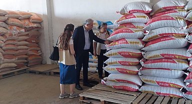 Yem satışı yapan işletmeler denetlendi