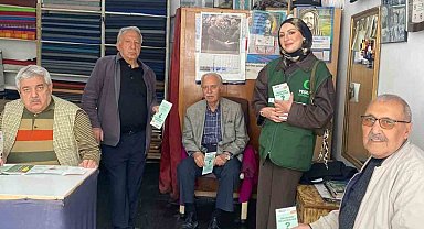 Yeşilay Kars'tan esnafa ziyaret: Bağımlılıkla mücadelede farkındalık artıyor