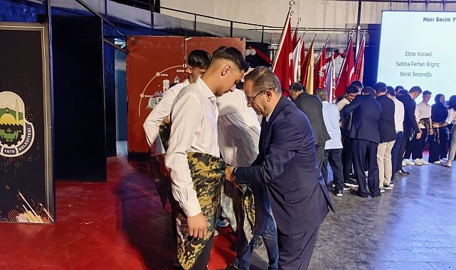 1100 yıl önceki gelenekle mezun oldular