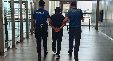 13 yıl hapis cezasıyla aranan şahıs havalimanında yakalandı