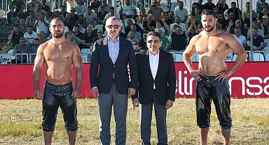 18. Sekapark Altınkemer Yağlı Güreşleri'nde başpehlivan Feyzullah Aktürk oldu