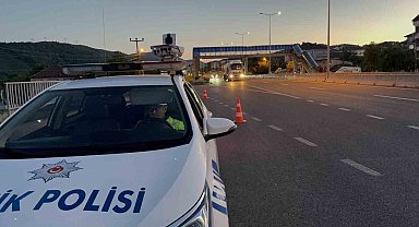 232 Araç trafikten men edildi