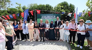 'AYŞE Tokyaz' parkı açıldı