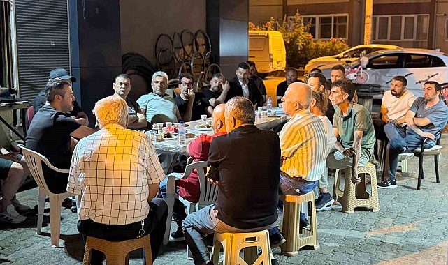 5000 Evler'de çaylar içildi, mahalle ve Karabük konuşuldu