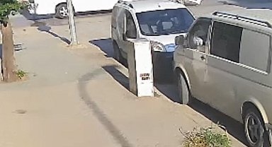 9 kişinin yaralandığı kazanın güvenlik kamerası görüntüleri ortaya çıktı