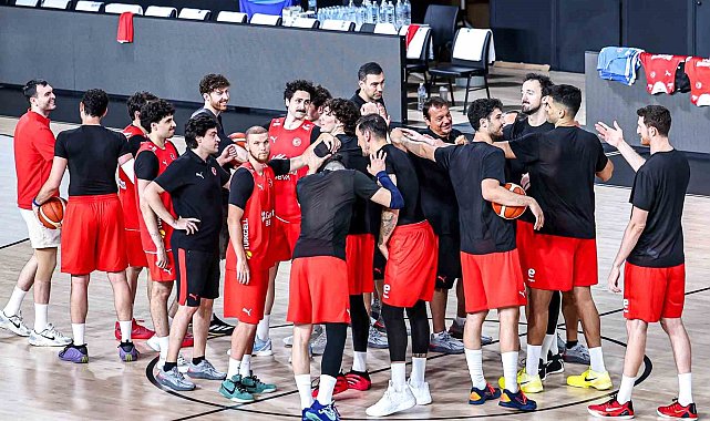 A Milli Erkek Basketbol Takımı, Bosna Hersek maçı hazırlıklarına başladı