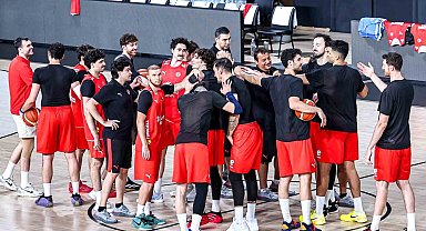 A Milli Erkek Basketbol Takımı, Bosna Hersek maçı hazırlıklarına başladı