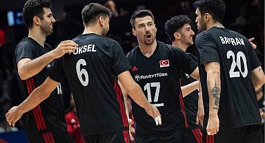 A Milli Erkek Voleybol Takımı, Kanada'yı mağlup etti