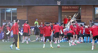 A Milli Futbol Takımı, San Francisco'daki ilk antrenmanını yaptı