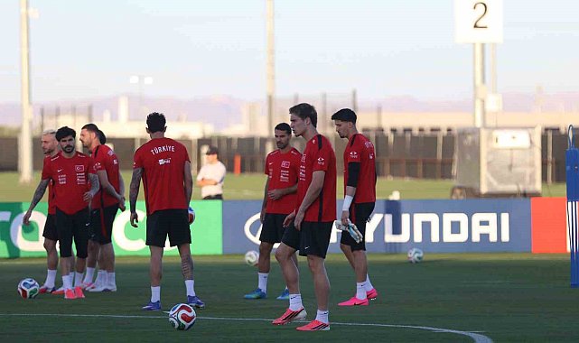 A Milli Futbol Takımı'nda ABD maçının hazırlıkları başladı