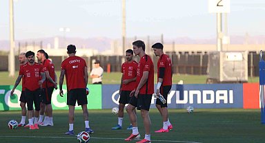 A Milli Futbol Takımı'nda ABD maçının hazırlıkları başladı