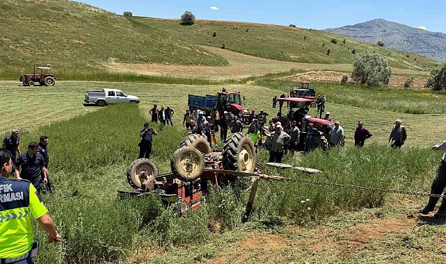 Adana'da traktör kazası: 1 ölü