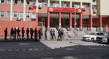 Adliye önünde cinayetle biten husumetin duruşması görüldü