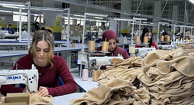 Ağrı'da üretilen bebek giysileri dünya pazarlarına ulaşırken istihdamı artırıyor
