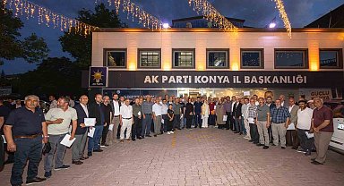 AK Parti Konya'da merkez ilçe mahalle başkanlarıyla istişare toplantısı