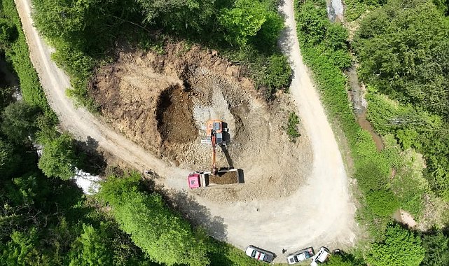 Akçakoca'da 4 kilometrelik üst yapısı tamam