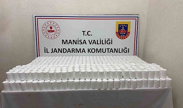 Akhisar'da 50 binden fazla sentetik hap ele geçirildi