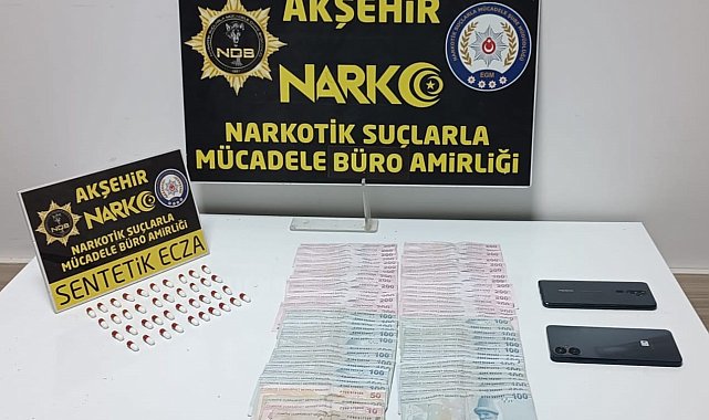 Akşehir'de uyuşturucu operasyonu: 1 tutuklama