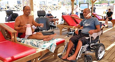 Alanya'da vatandaşların gözdesi halk plajları