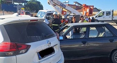 Altınözü'nde trafik kazası:2 yaralı